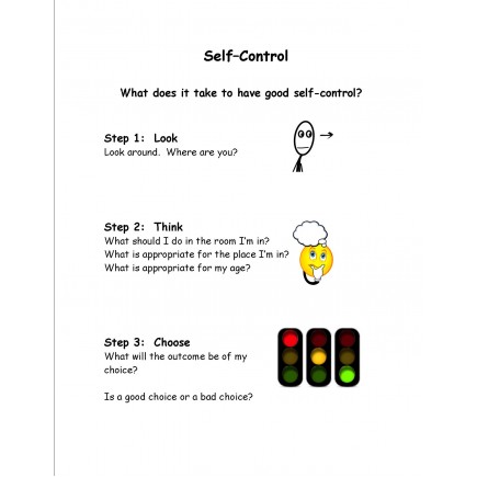 Social Tale Steps To Self-Control
